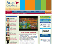 Tablet Screenshot of futurecapitals.org